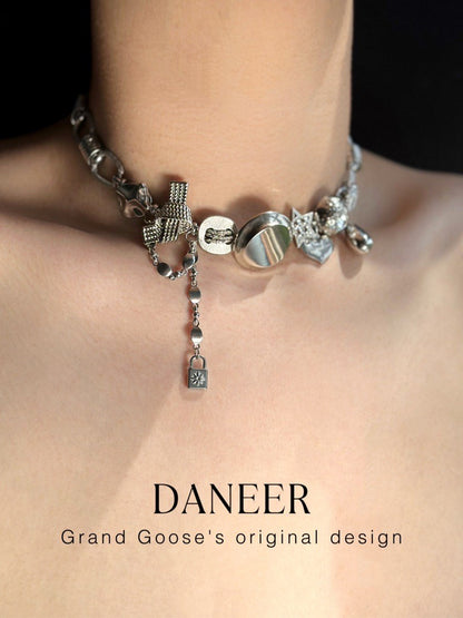 [Heavy Metal] A niche metal handmade necklace