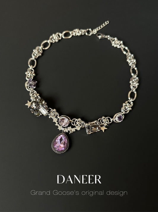 [Midsummer Night] A unique handmade metal necklace