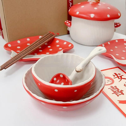 Mushroom tableware
