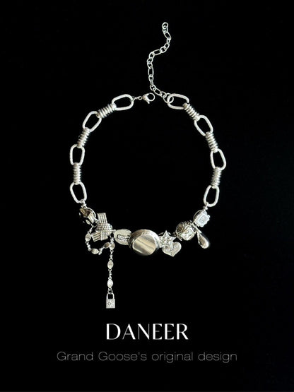 [Heavy Metal] A niche metal handmade necklace