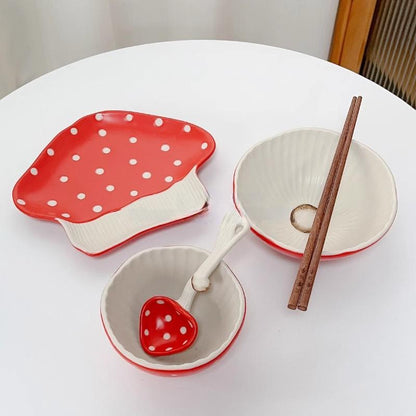 Mushroom tableware